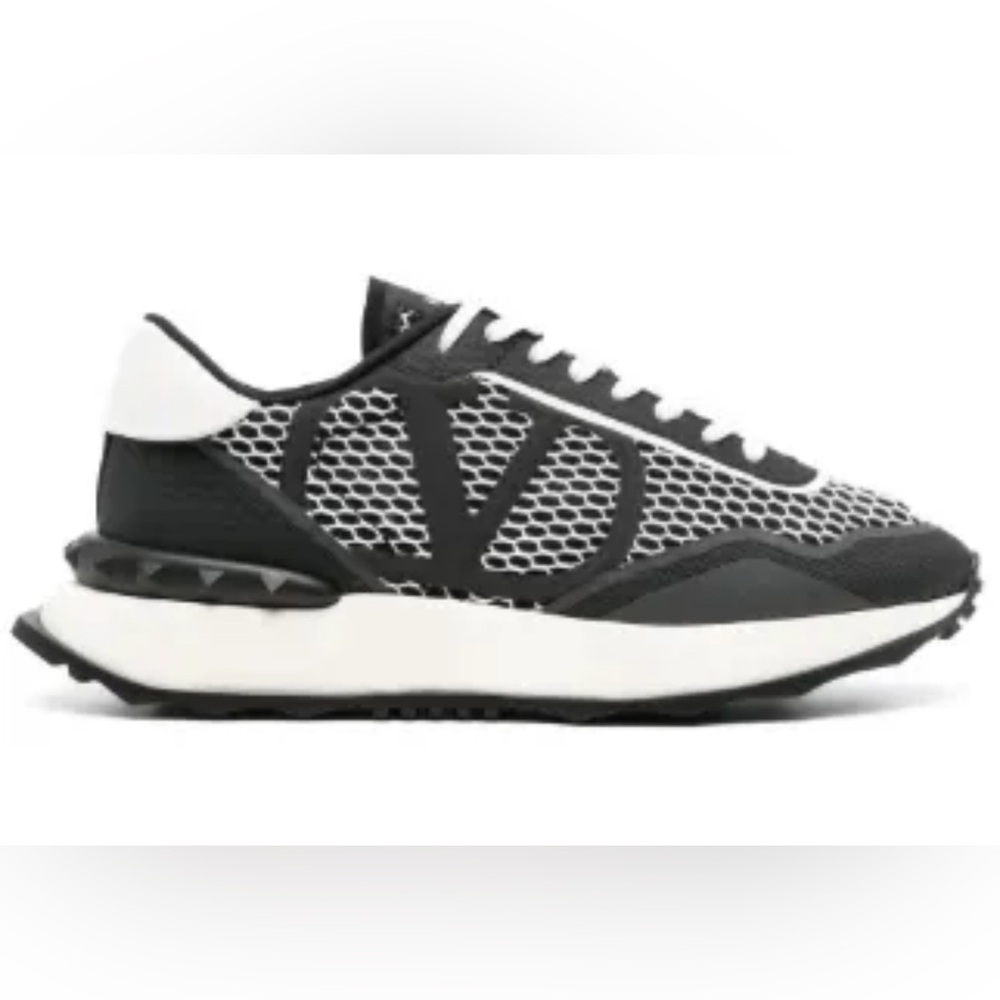 Valentino Garavani Black and White Sneakers